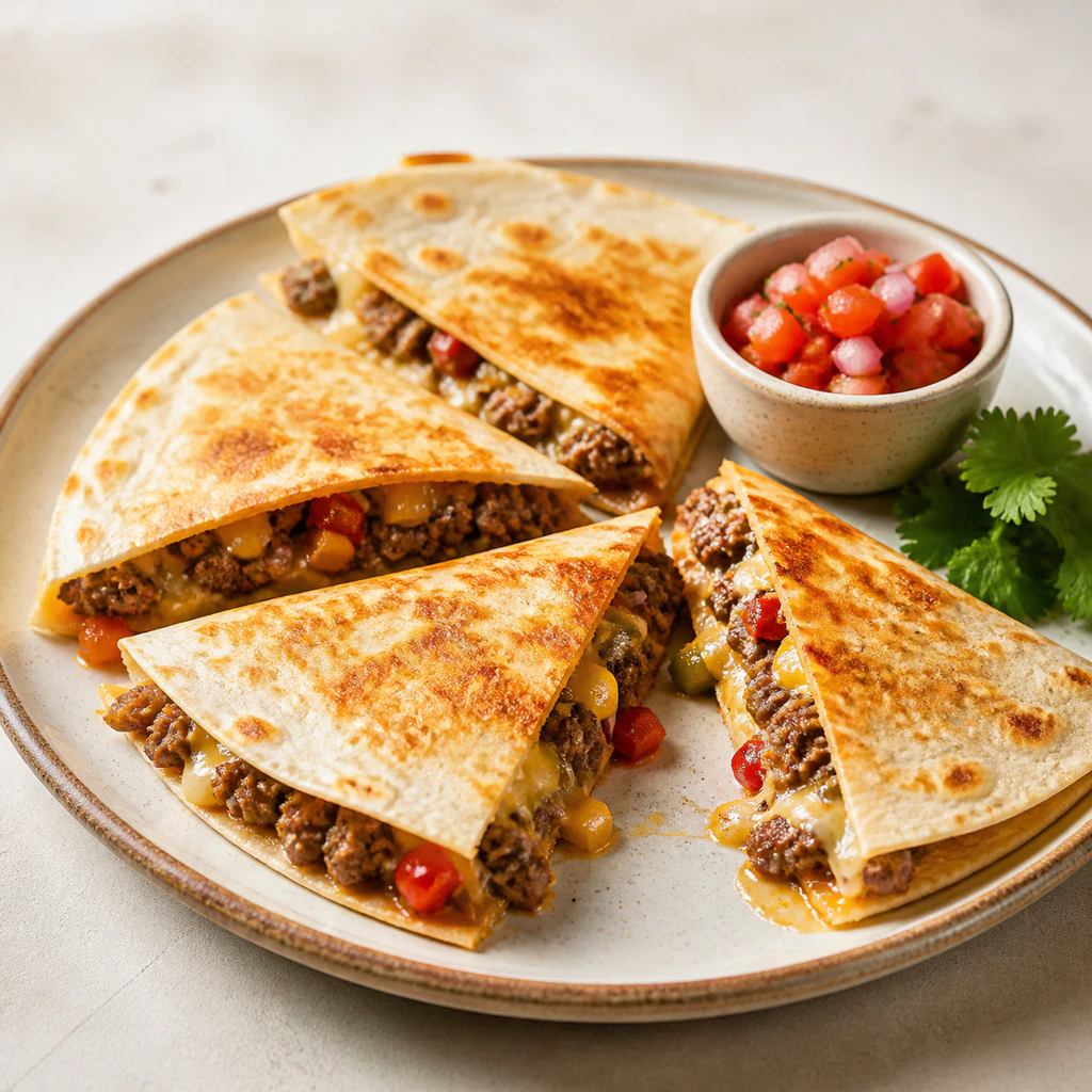 Beef Quesadillas