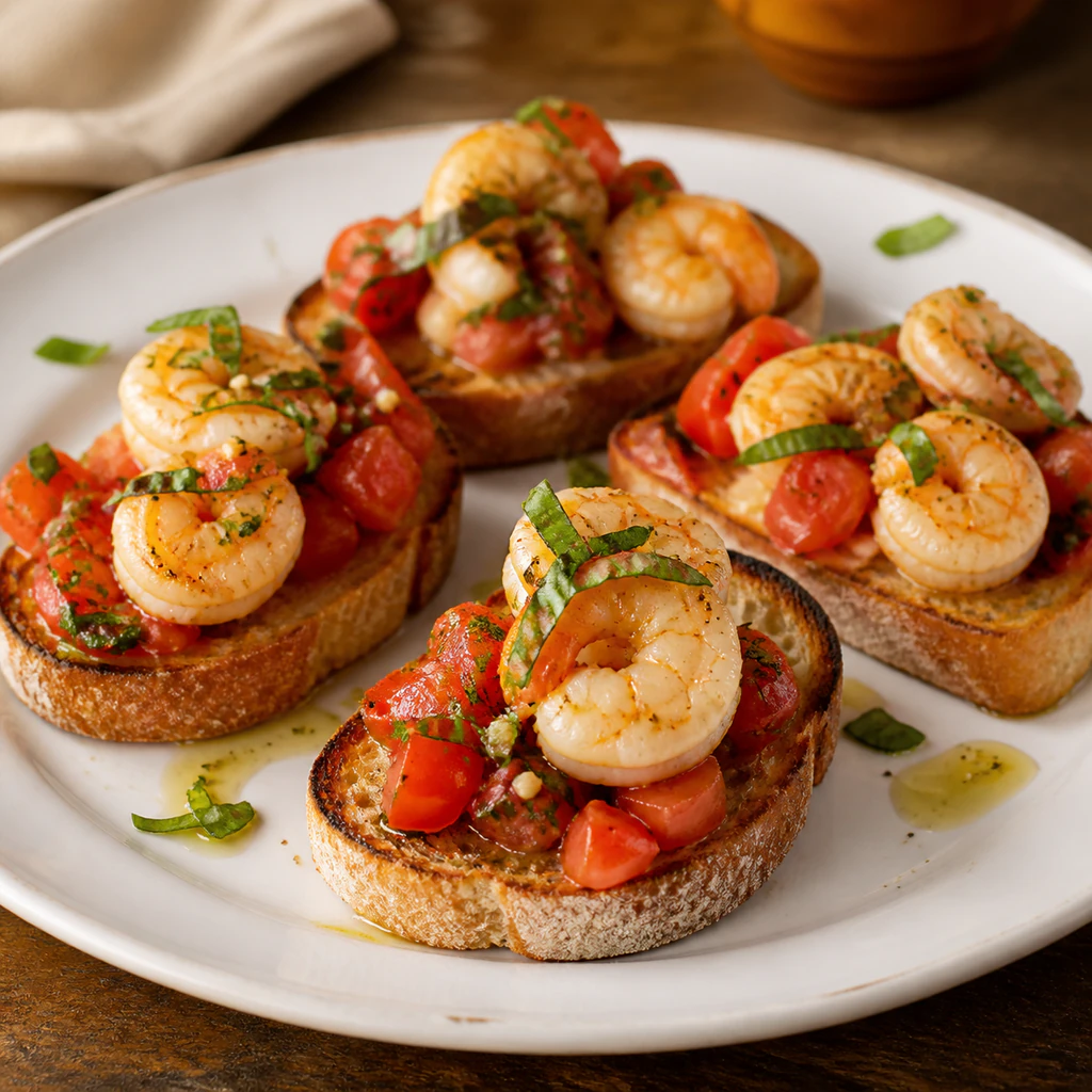 Bruschetta - Shrimp