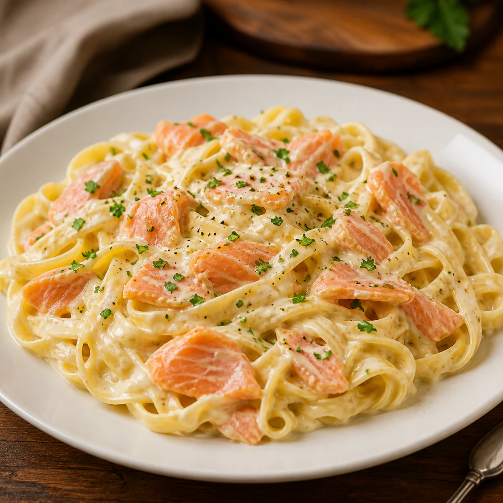 Creamy Al Salmone (Smoked Salmon)