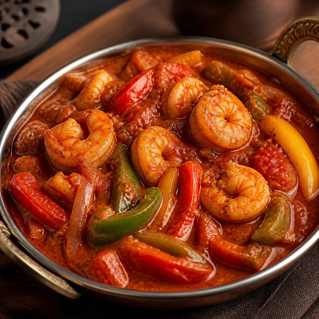 Shrimp Jalfrezi