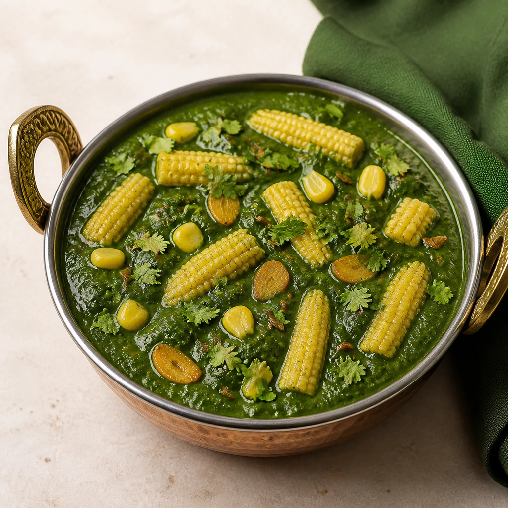 Corn Palak