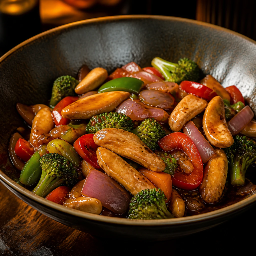 Chicken and Vegetables stir Fry
