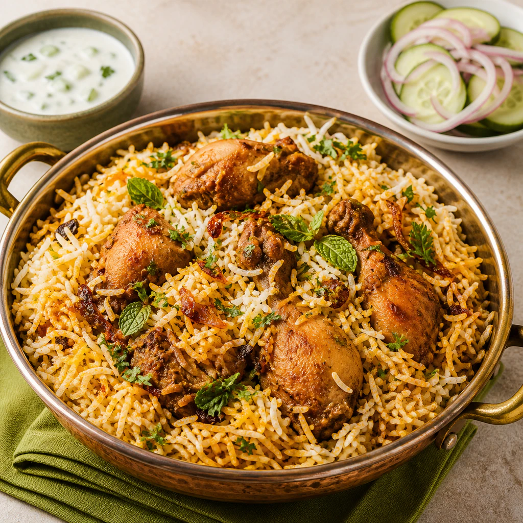 Dum Chicken Biryani - Non Vegetarian
