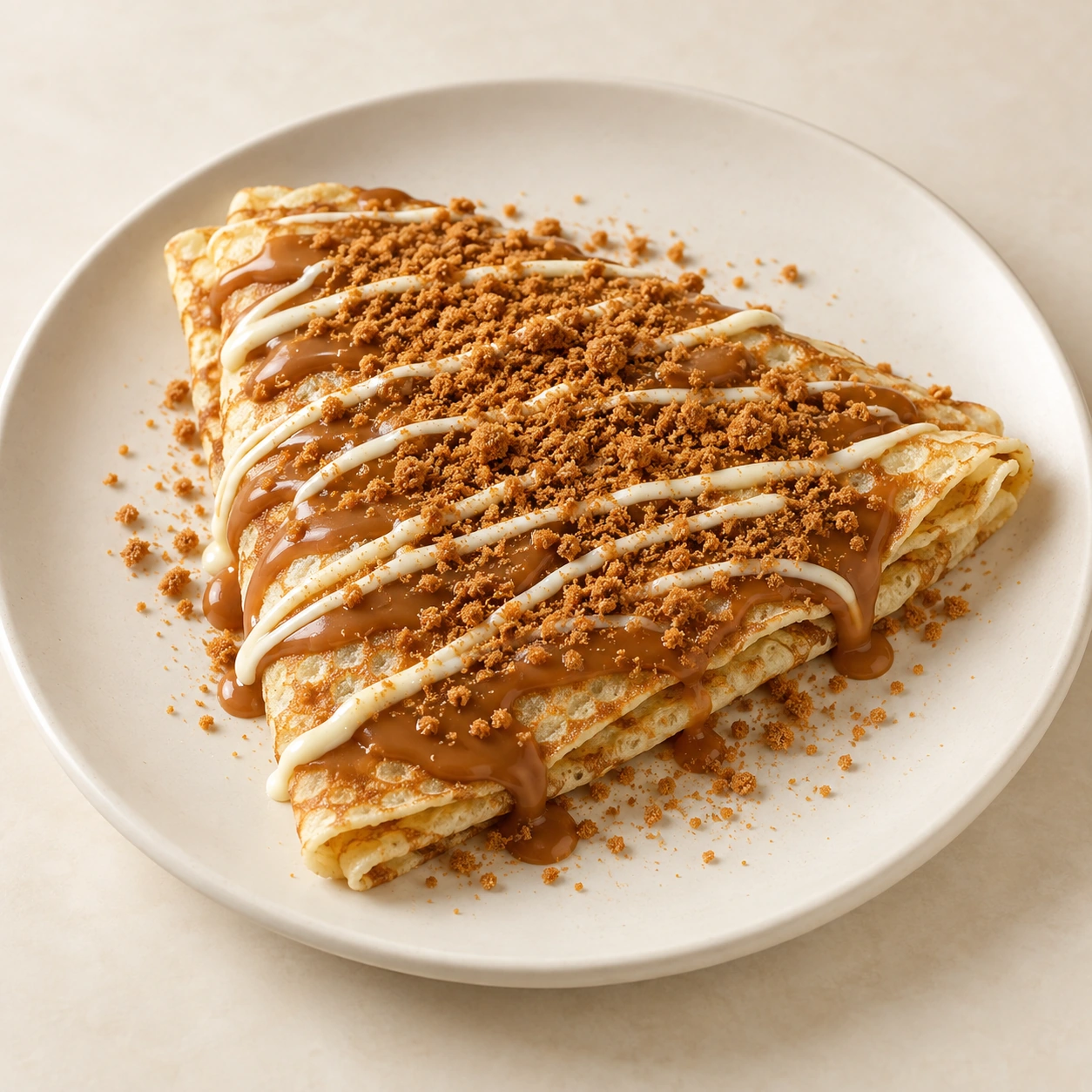 Lotus Biscoff Crepe