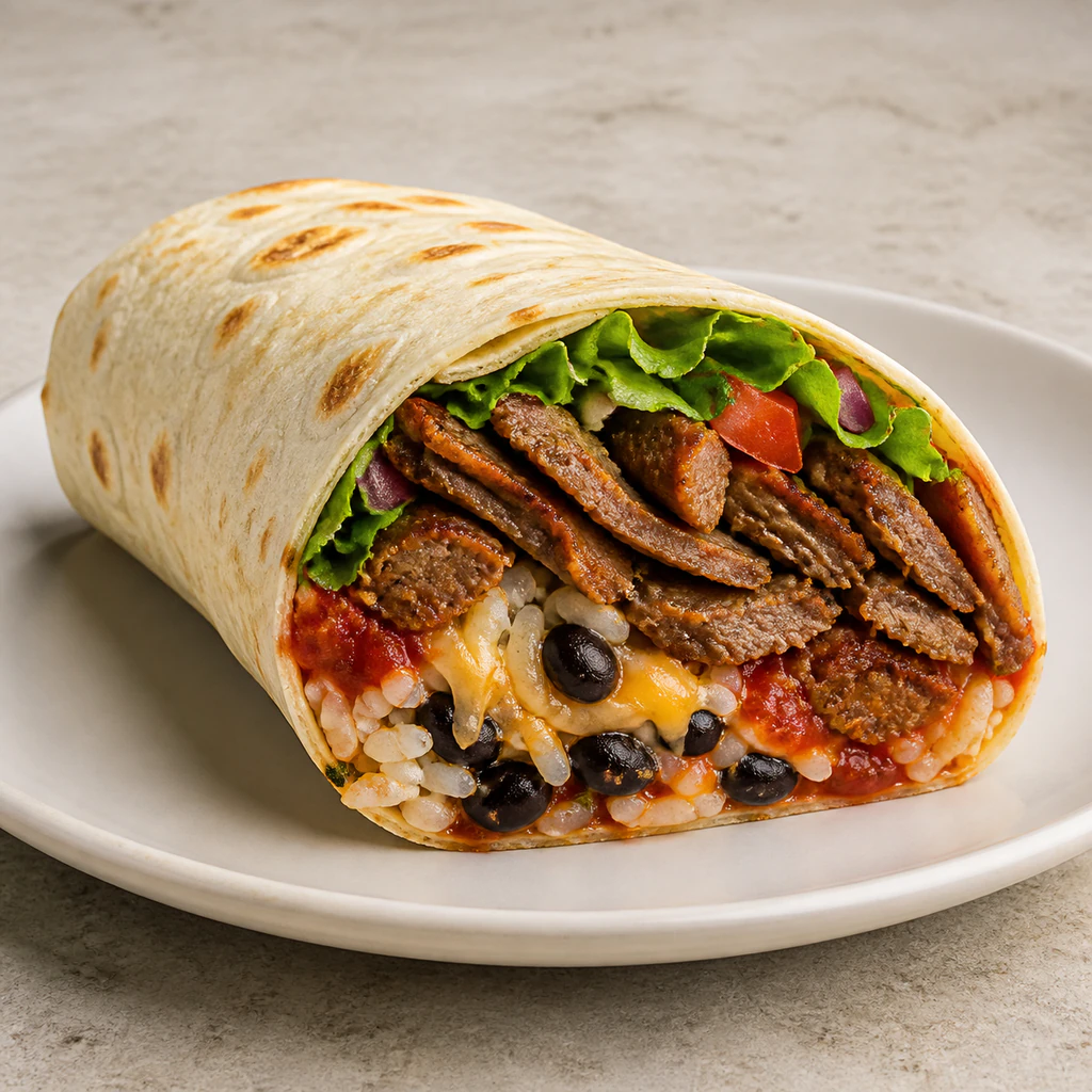 Lamb Burrito