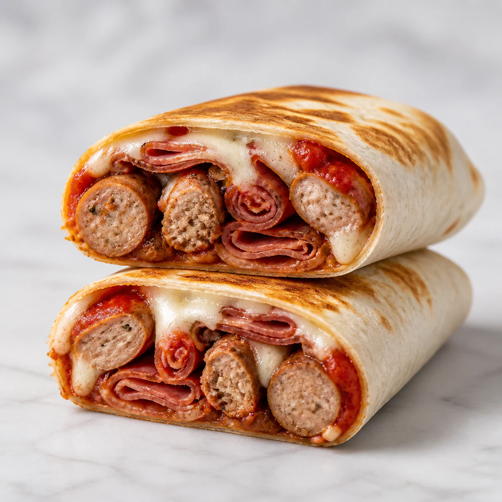 Italian Meat Lovers Wrap