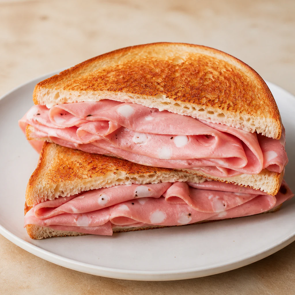 Italian Mortadella Sandwich