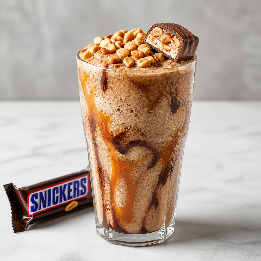 Snickers Latte Frappe