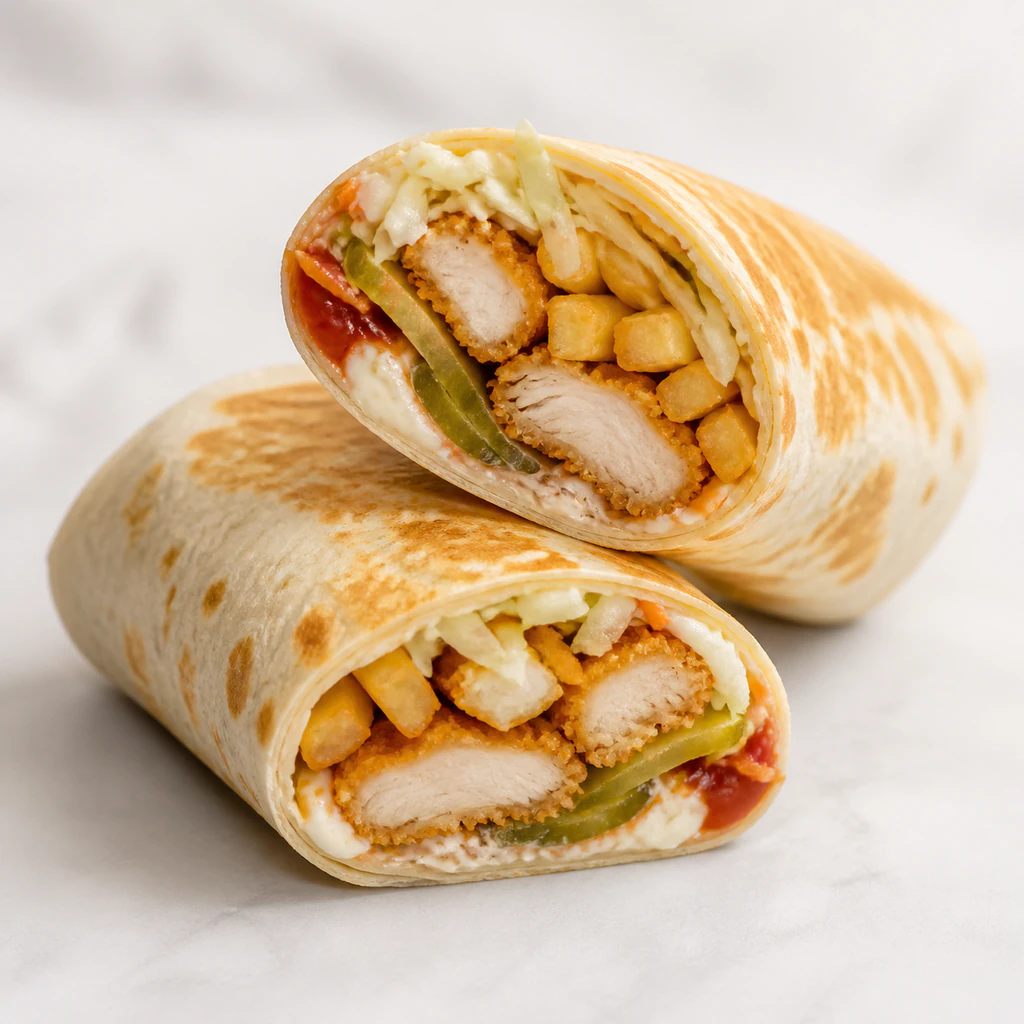 Crunchy Chicken Wrap