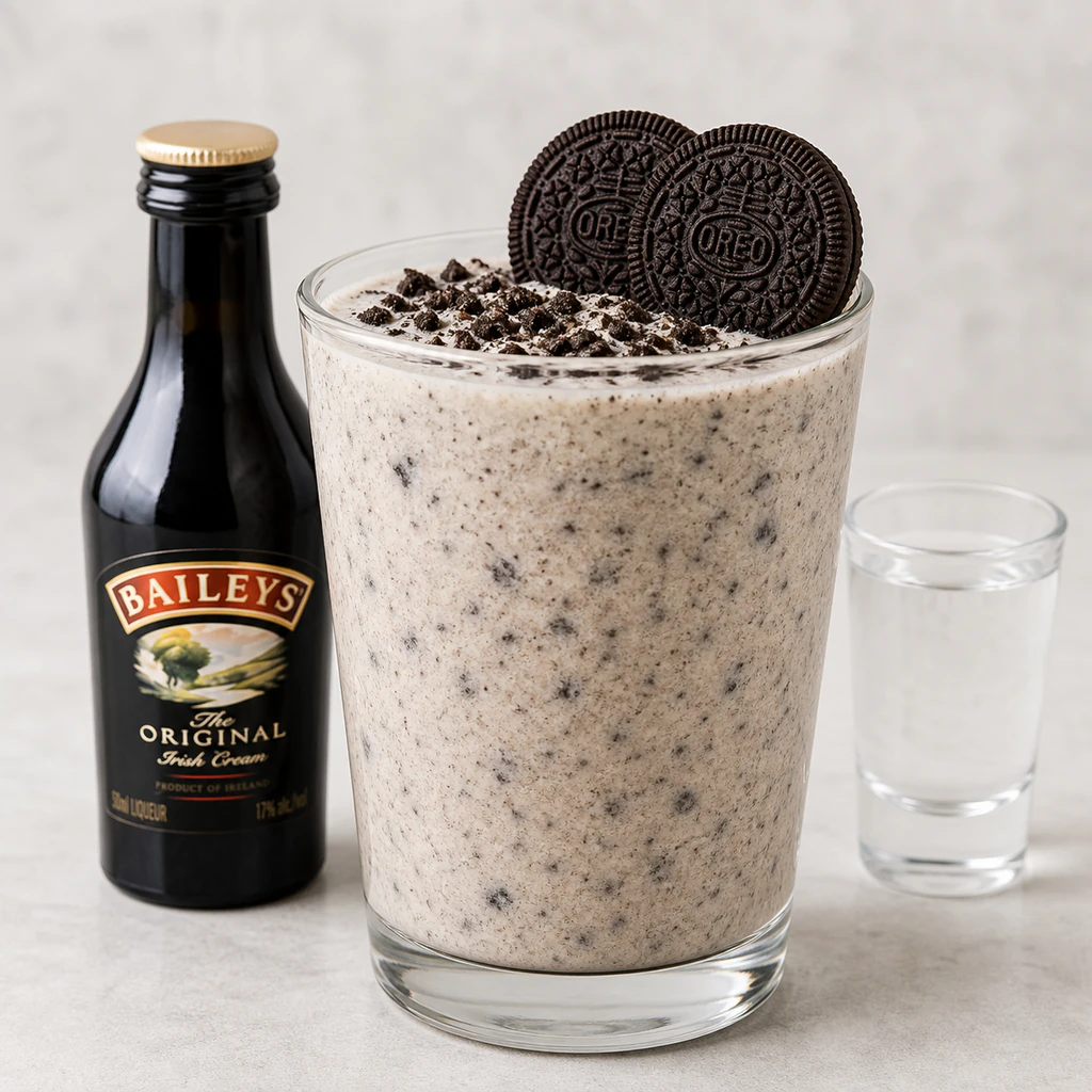 Boozy Baileys Oreo Milkshake