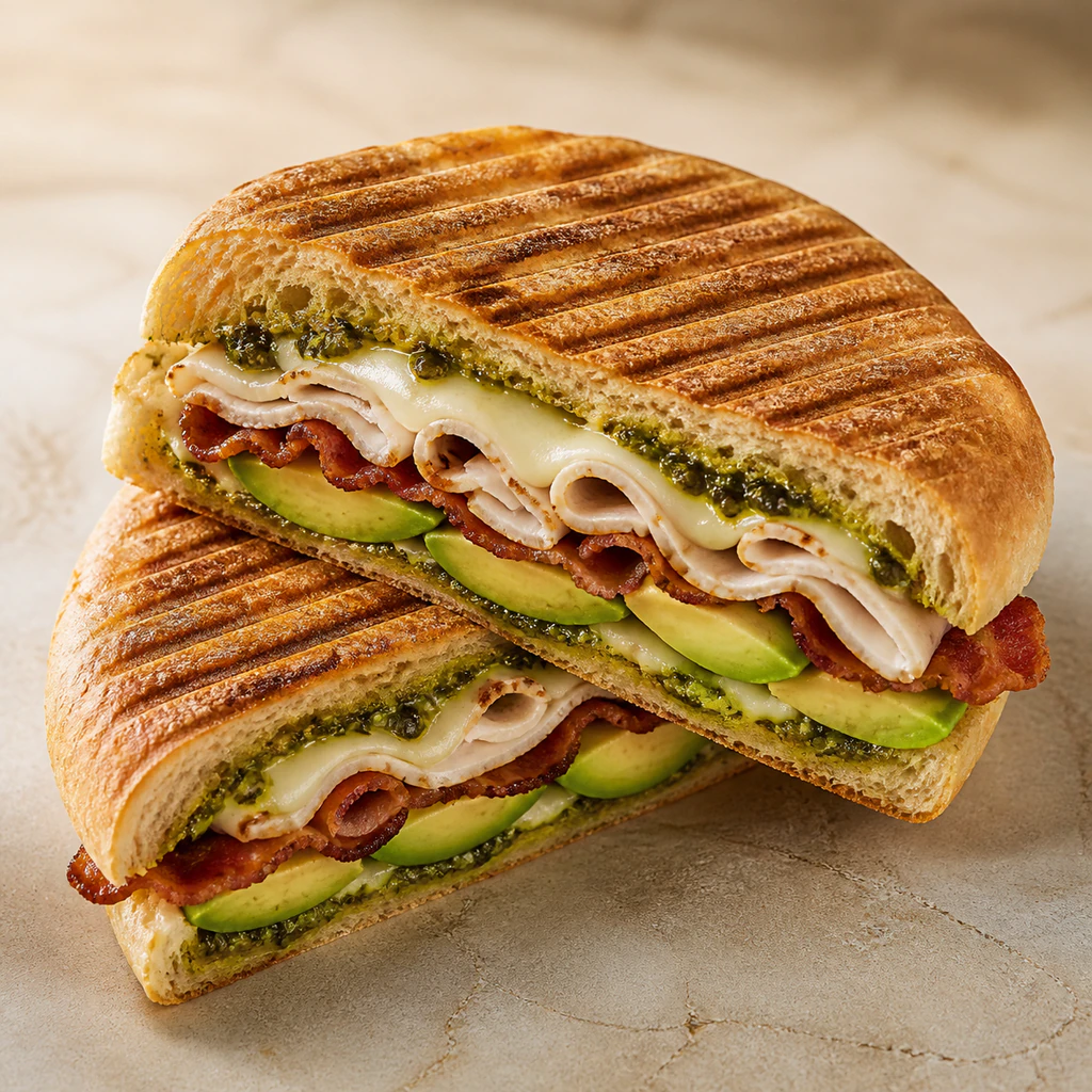 Turkey Avocado Panini