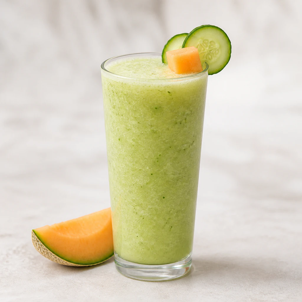 Cantaloupe Cucumber Smoothie