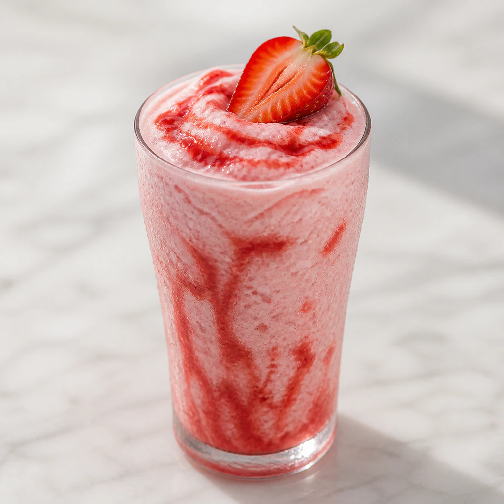 Strawberry Iced Frappe