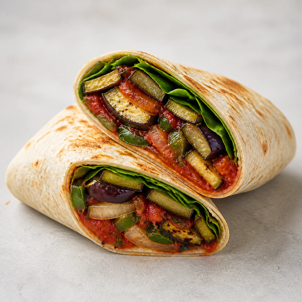 Grilled Vegetables Wrap