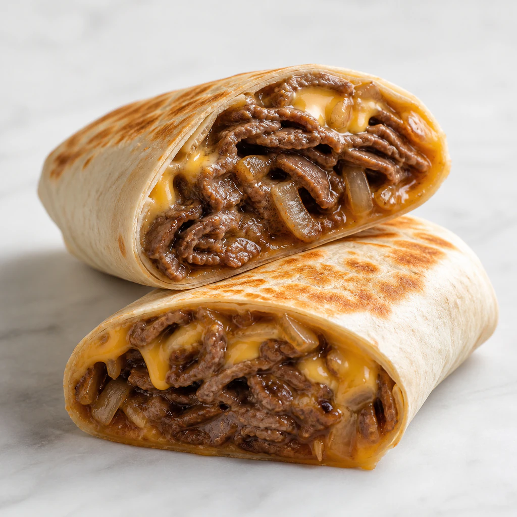Philly Cheese Steak Wrap