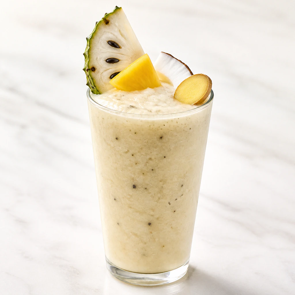 Tropical Soursop Smoothie