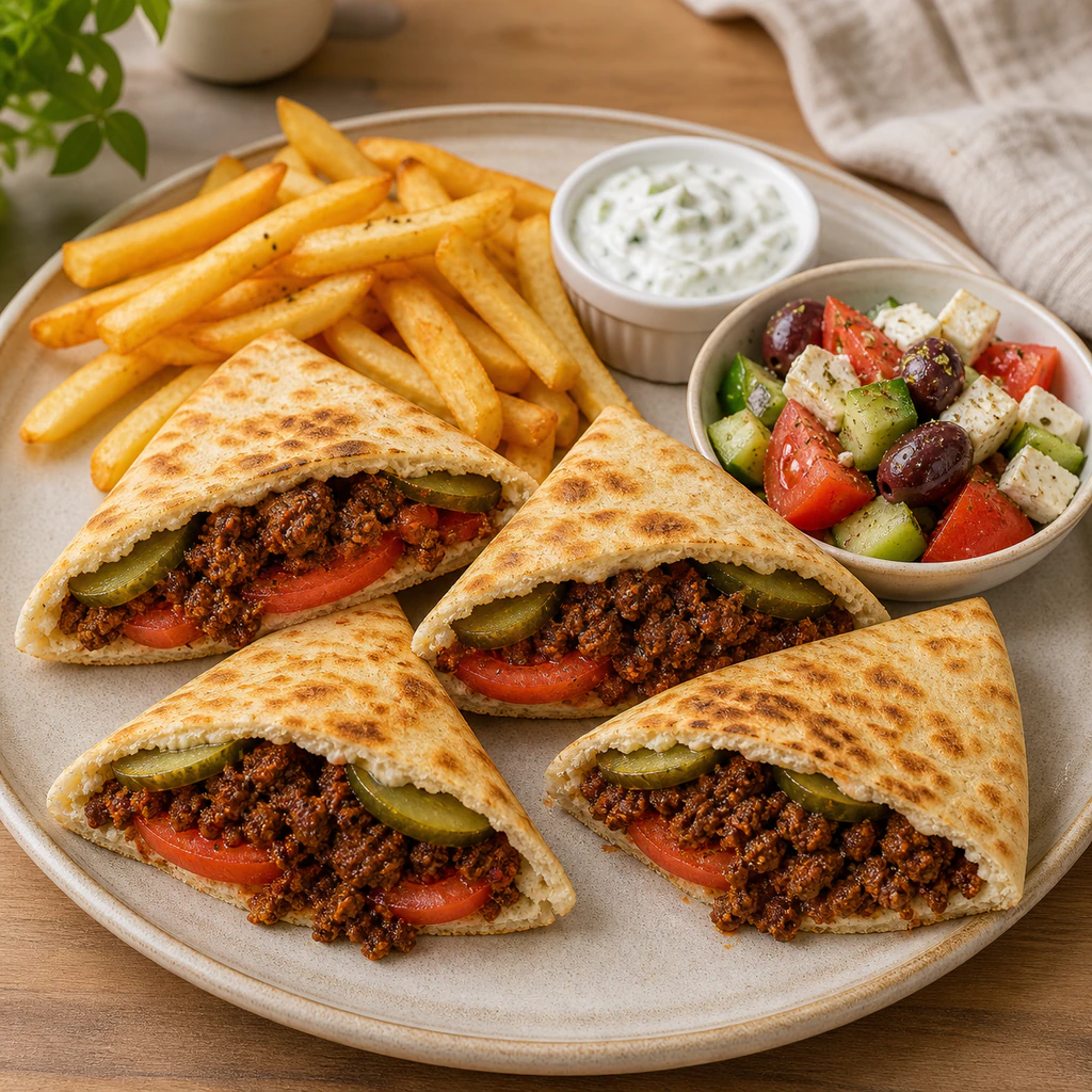 Armenian Beef Sojok Platter