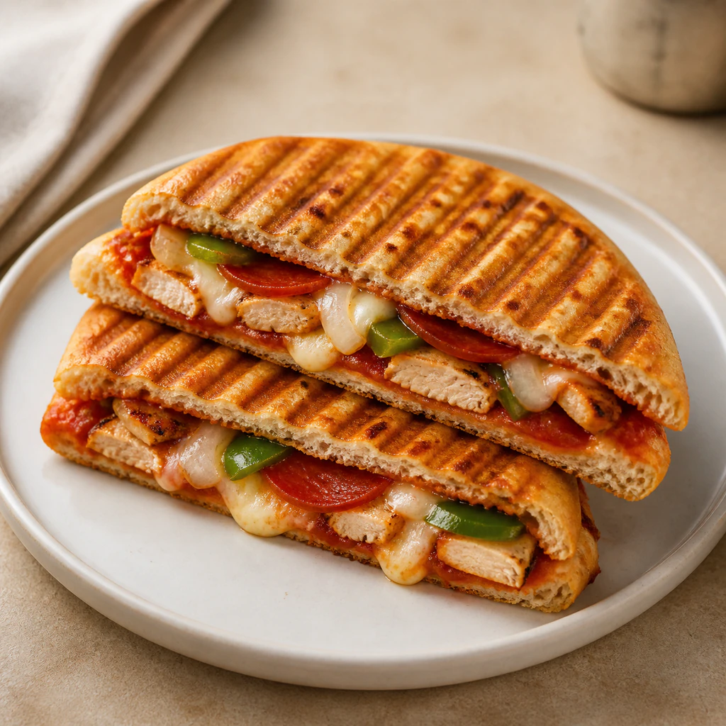 Chicken Pizza Panini