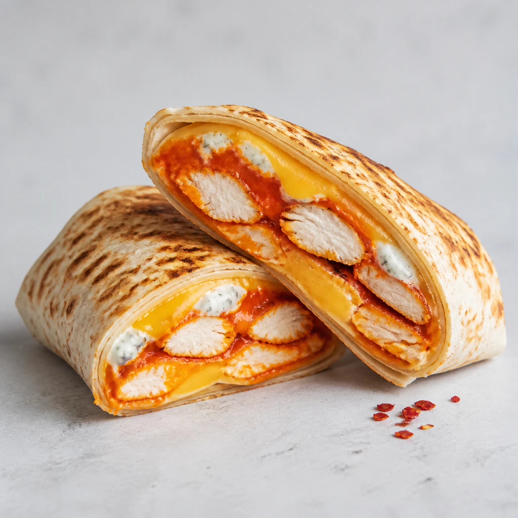 Buffalo Chicken Spicy American Wrap -SPICY