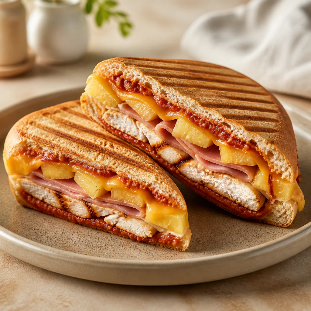Hawaiian Chicken Panini