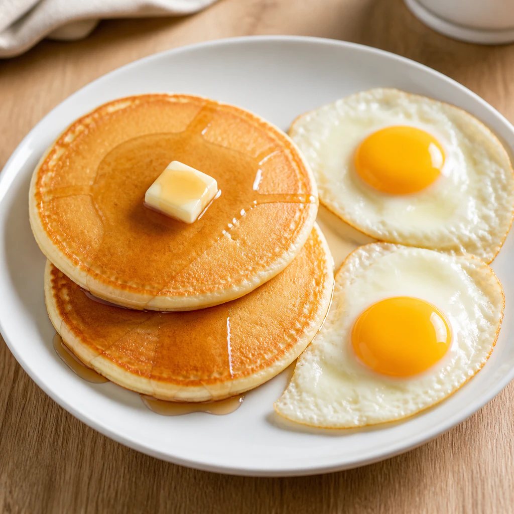 Pancake & Eggs Platter