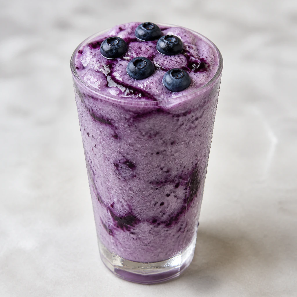 Blueberry Iced Frappe