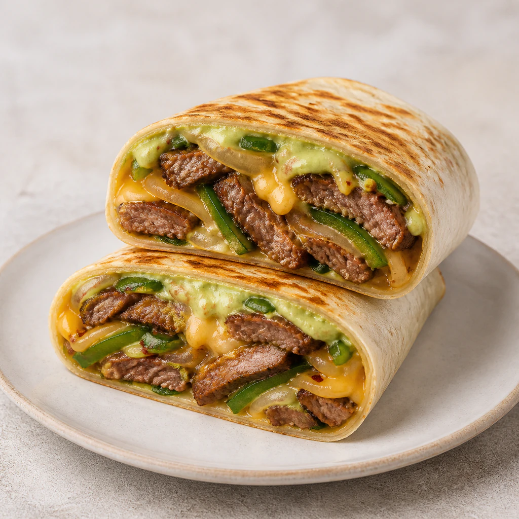 Beef Fajita Wrap - SPICY