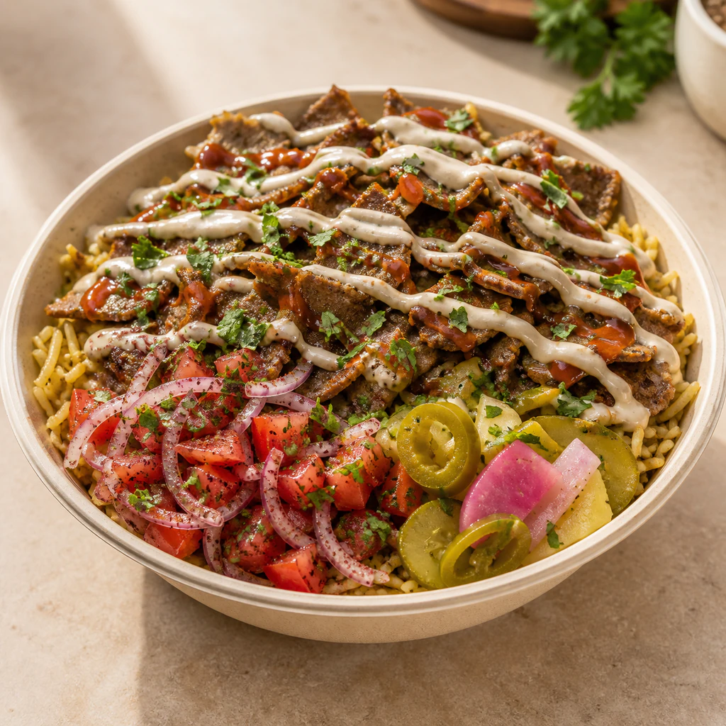 Shawarma Rice Bowl