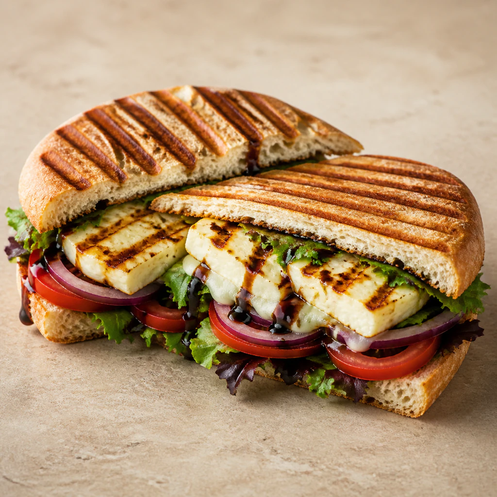 Halloumi Cheese Panini