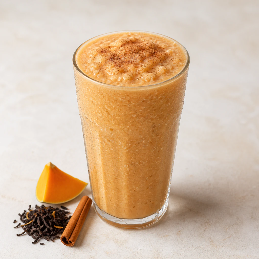 Pumpkin Spice Tea Frappe