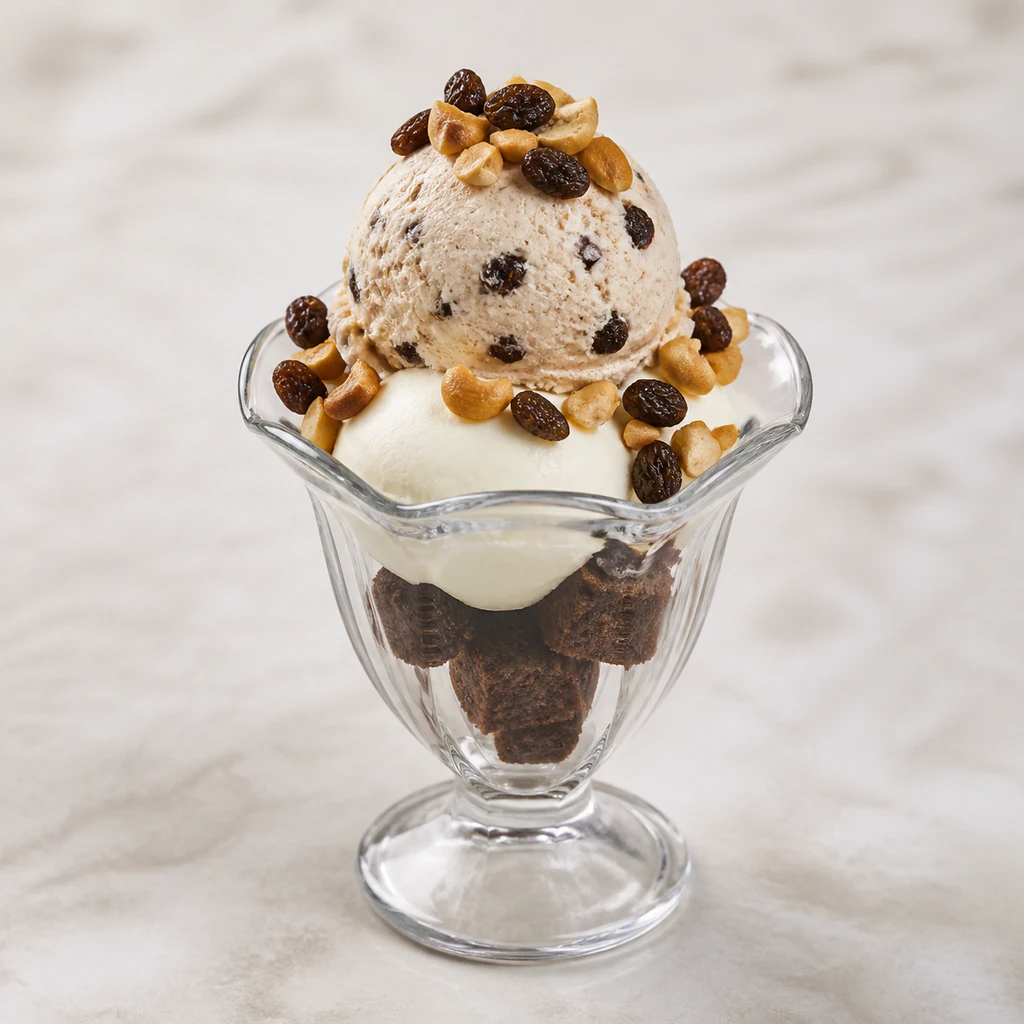 Rum & Raisin Sundae