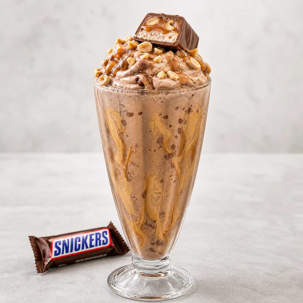 Snickers Bar Milkshake