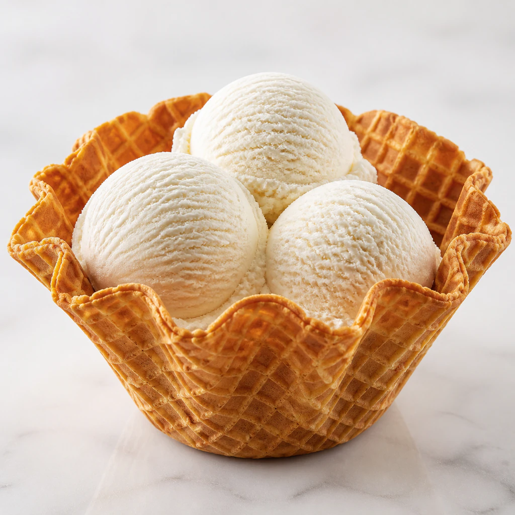 Icre cream waffle bowl 16 oz