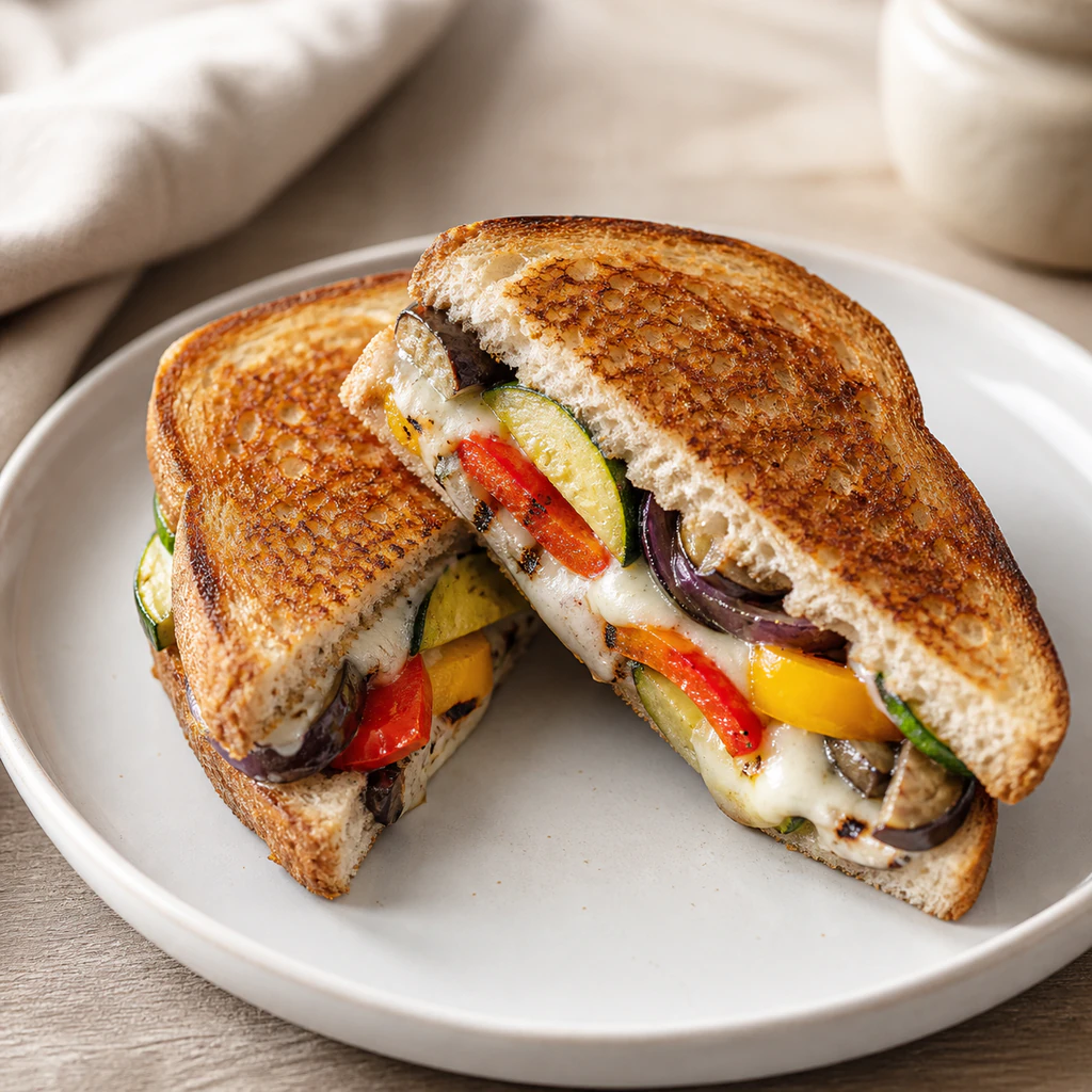 Grilled Vegetables Sandwich