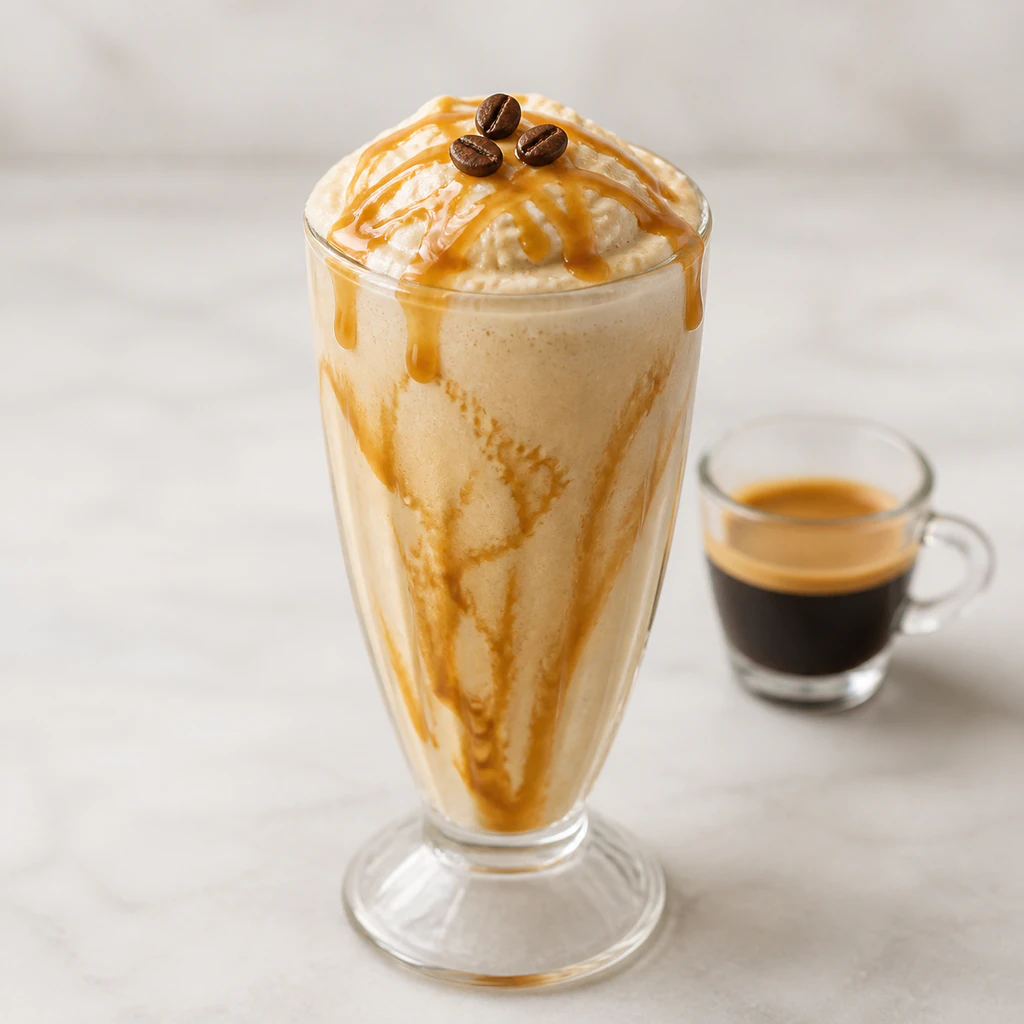 Caramel latte Milkshake