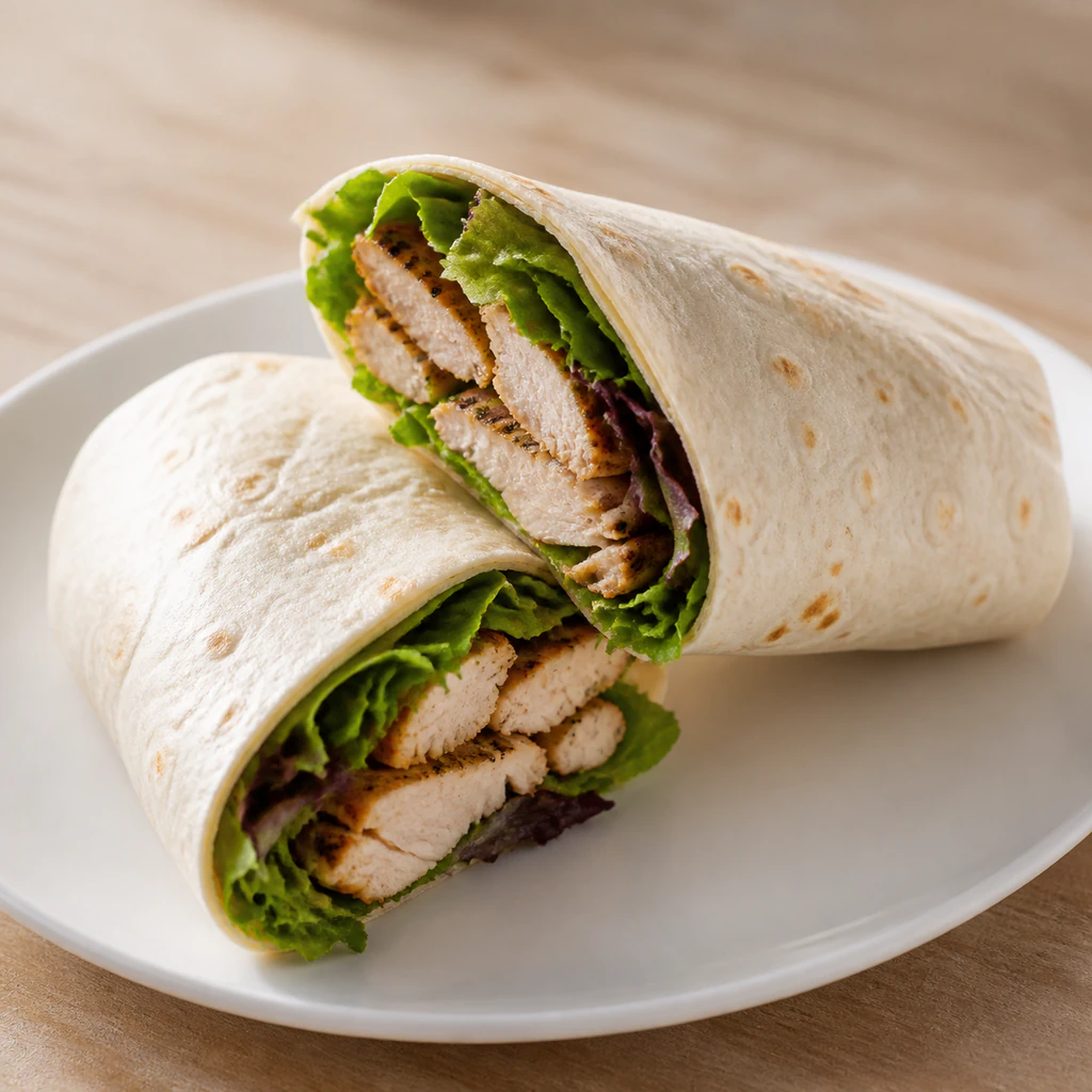 Grilled Chicken Breast Wrap
