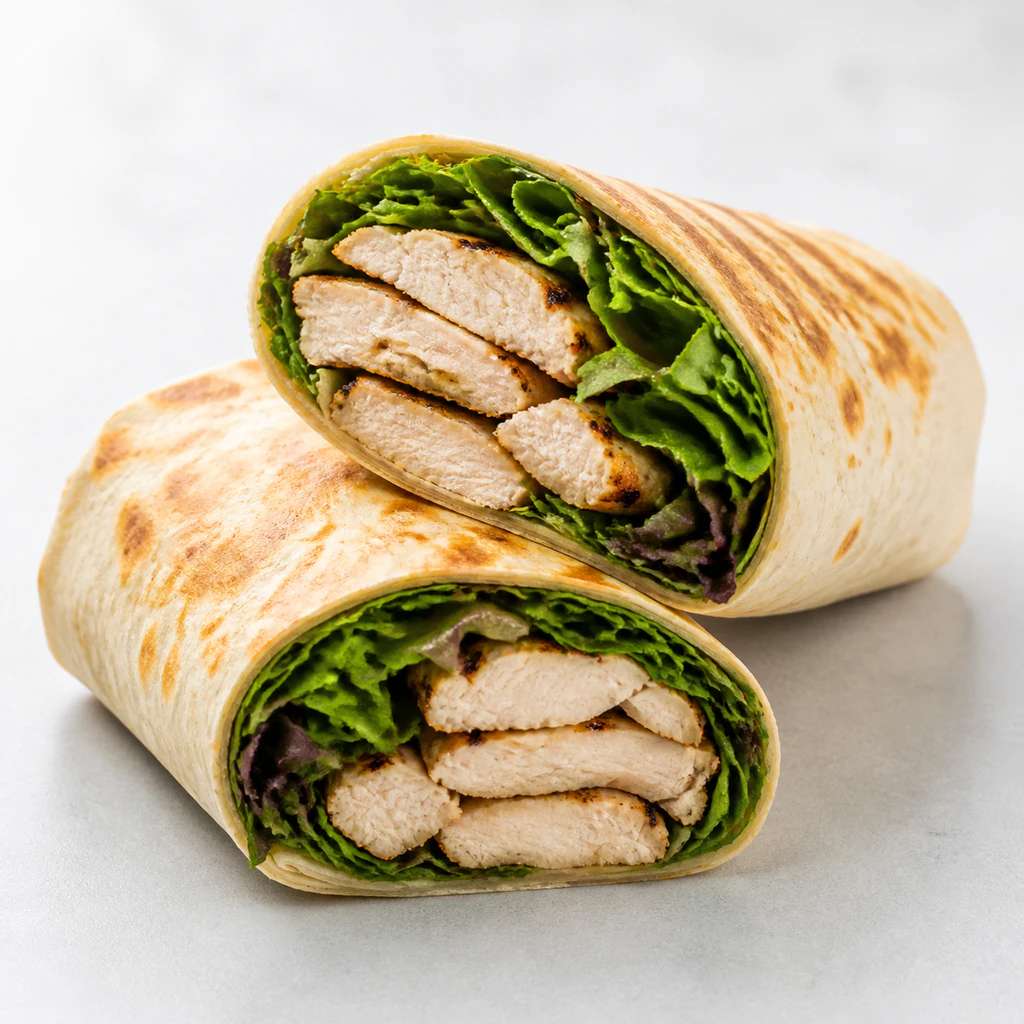 Grilled Chicken Breast Wrap