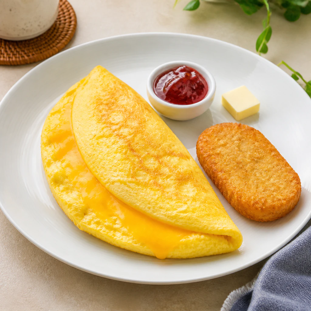 Cheese Omlet Platter