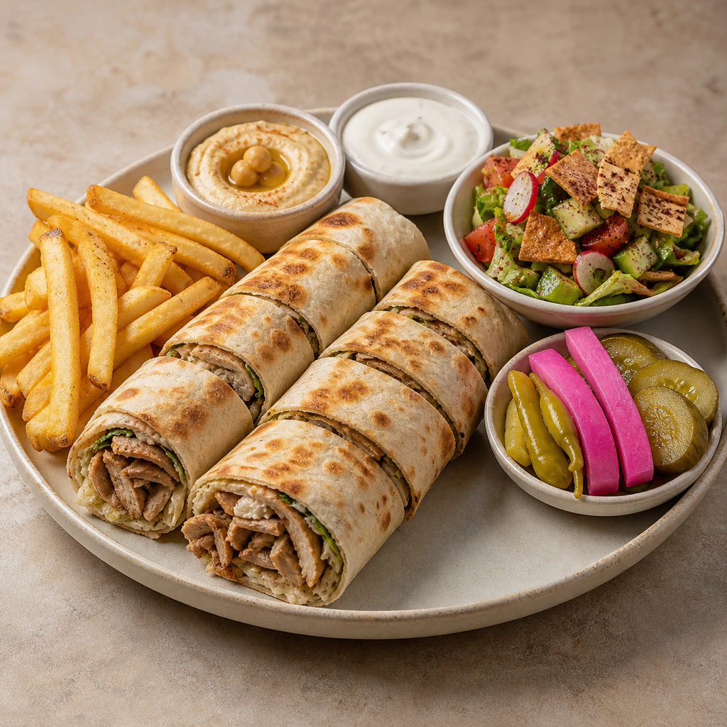 Arabic Shawarma Platter