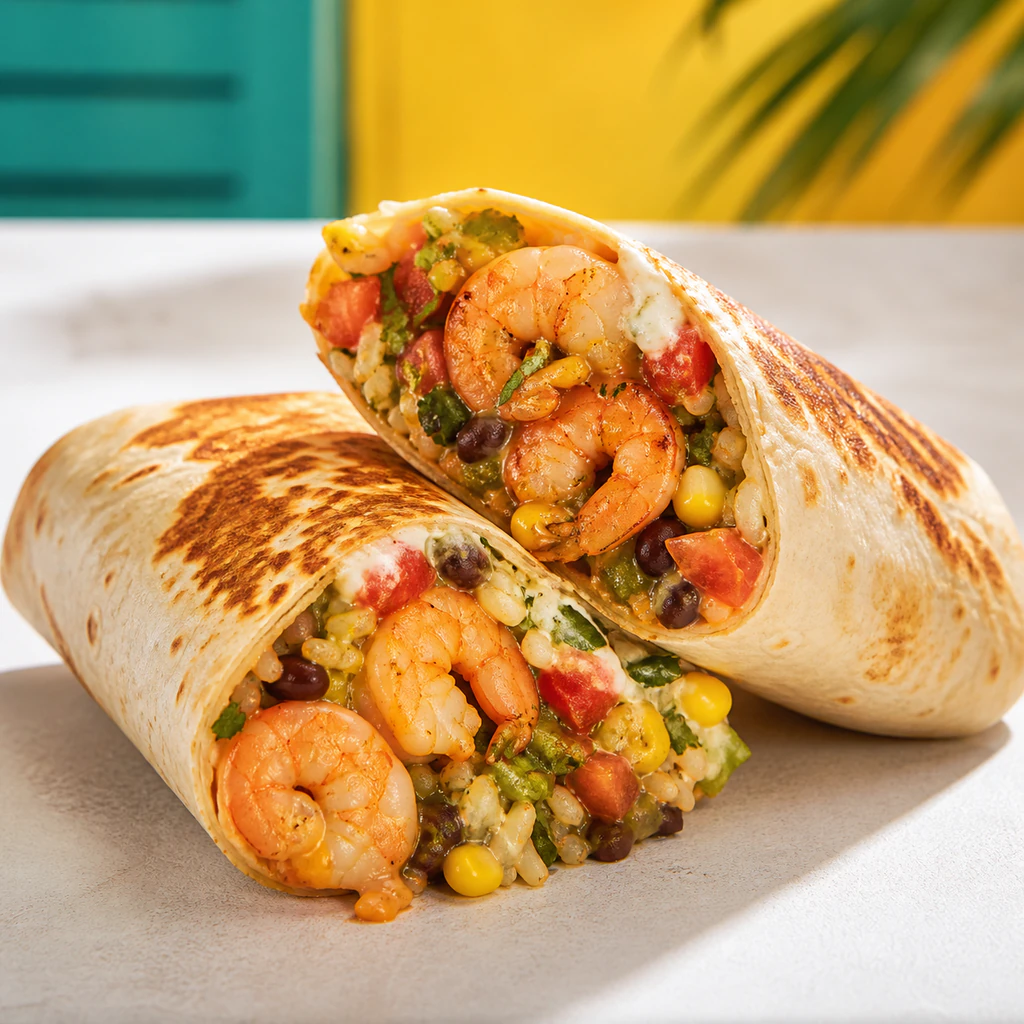 Shrimp Burrito