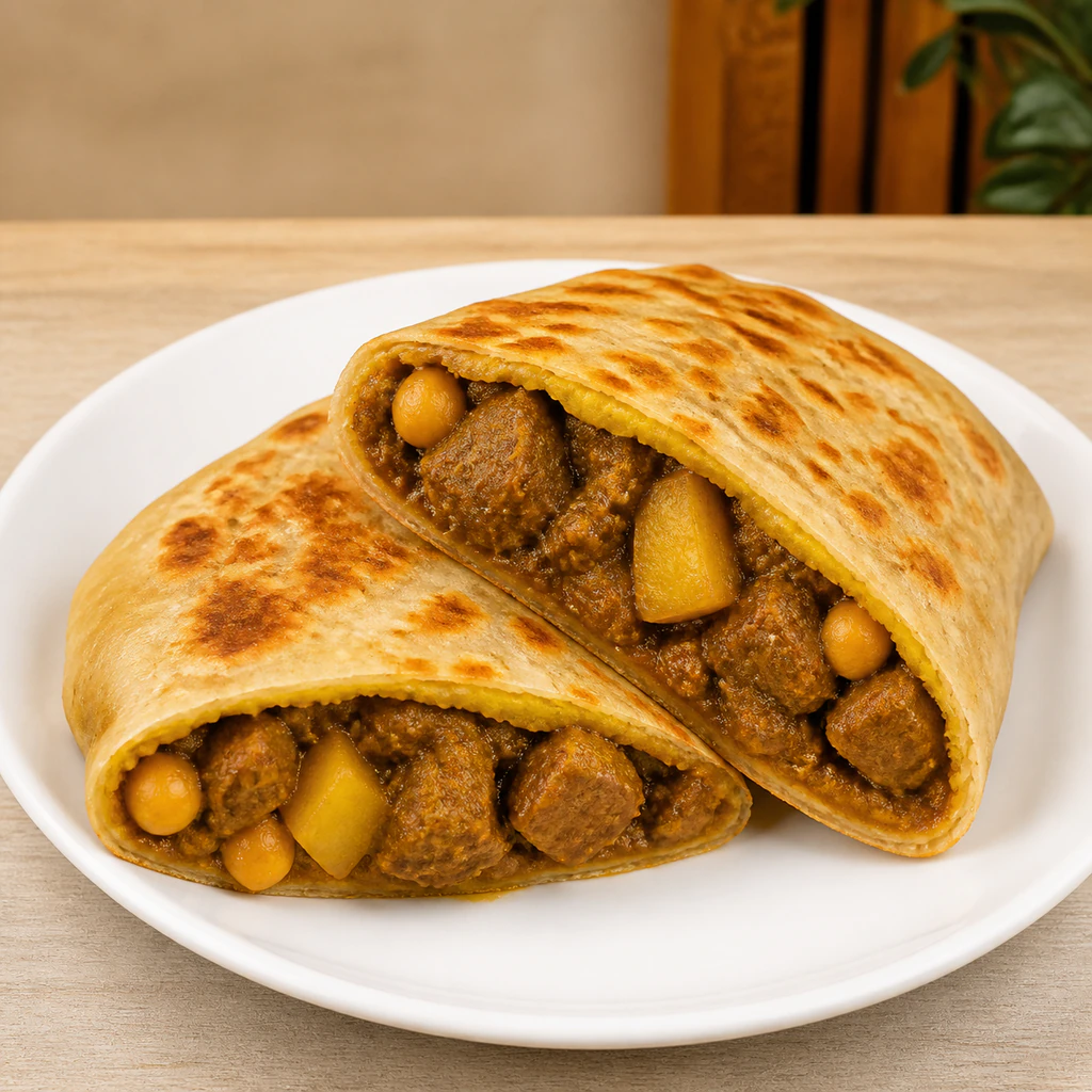 Goat (Mutton) Roti