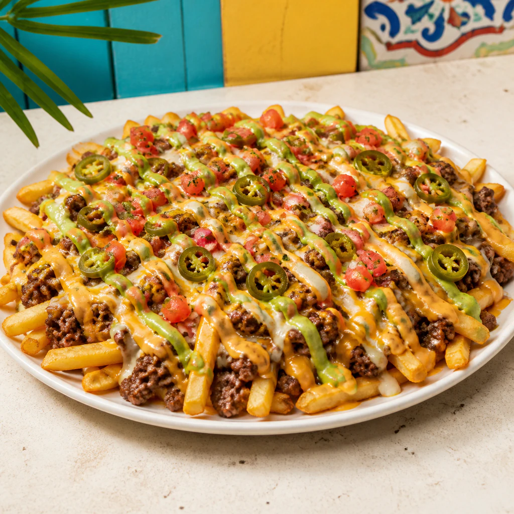 Mexican Beef Loaded Fries