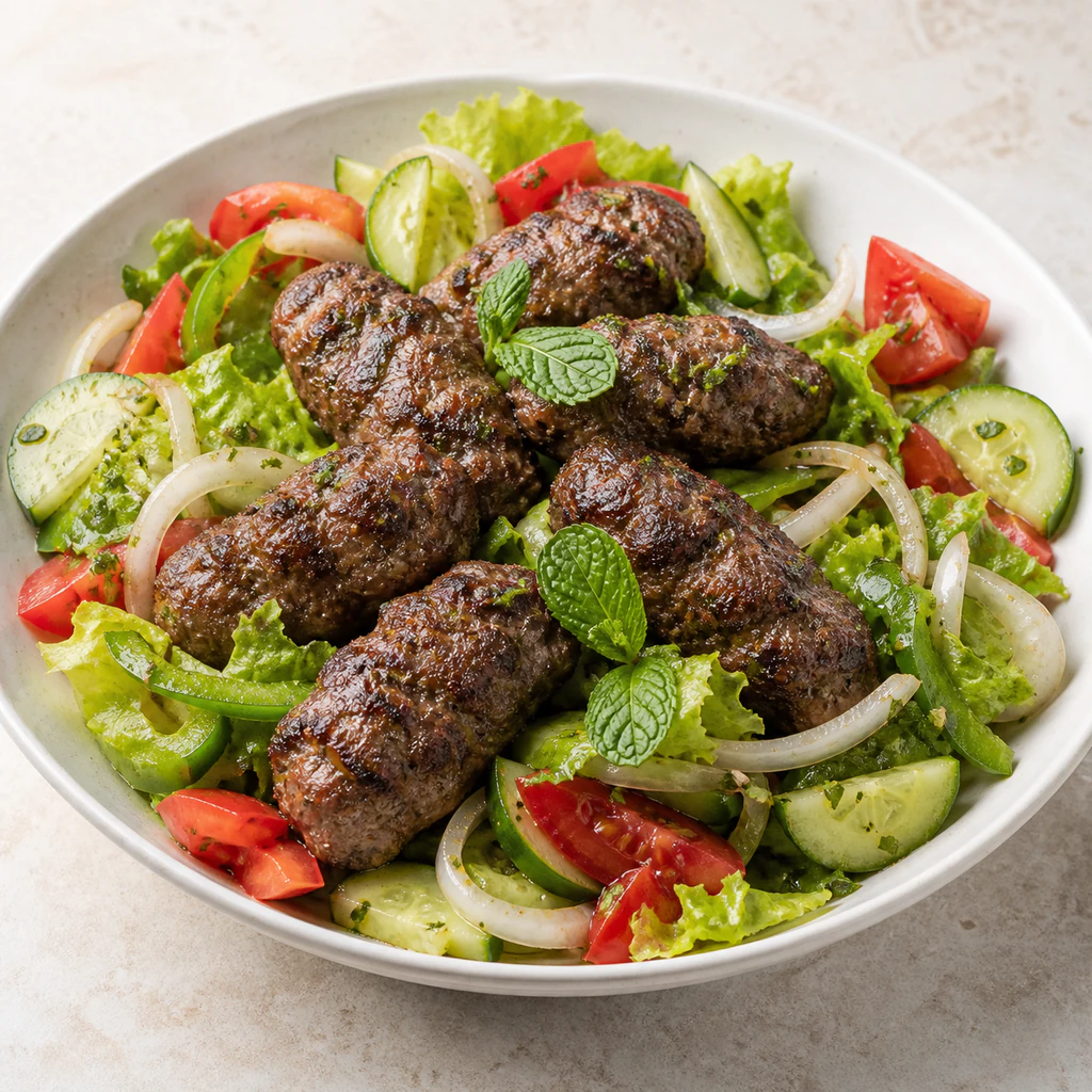 Beef Kafta Salad