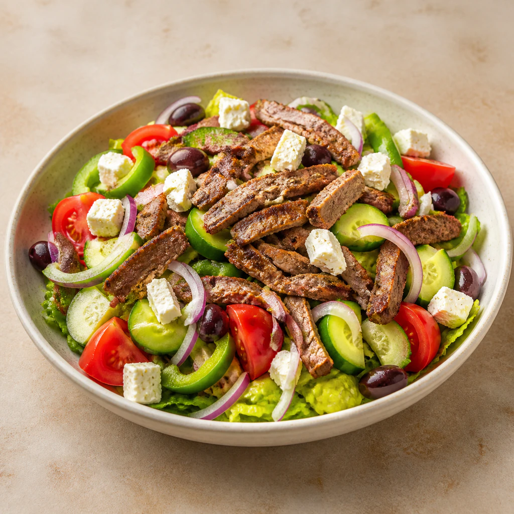 Lamb Greek Salad