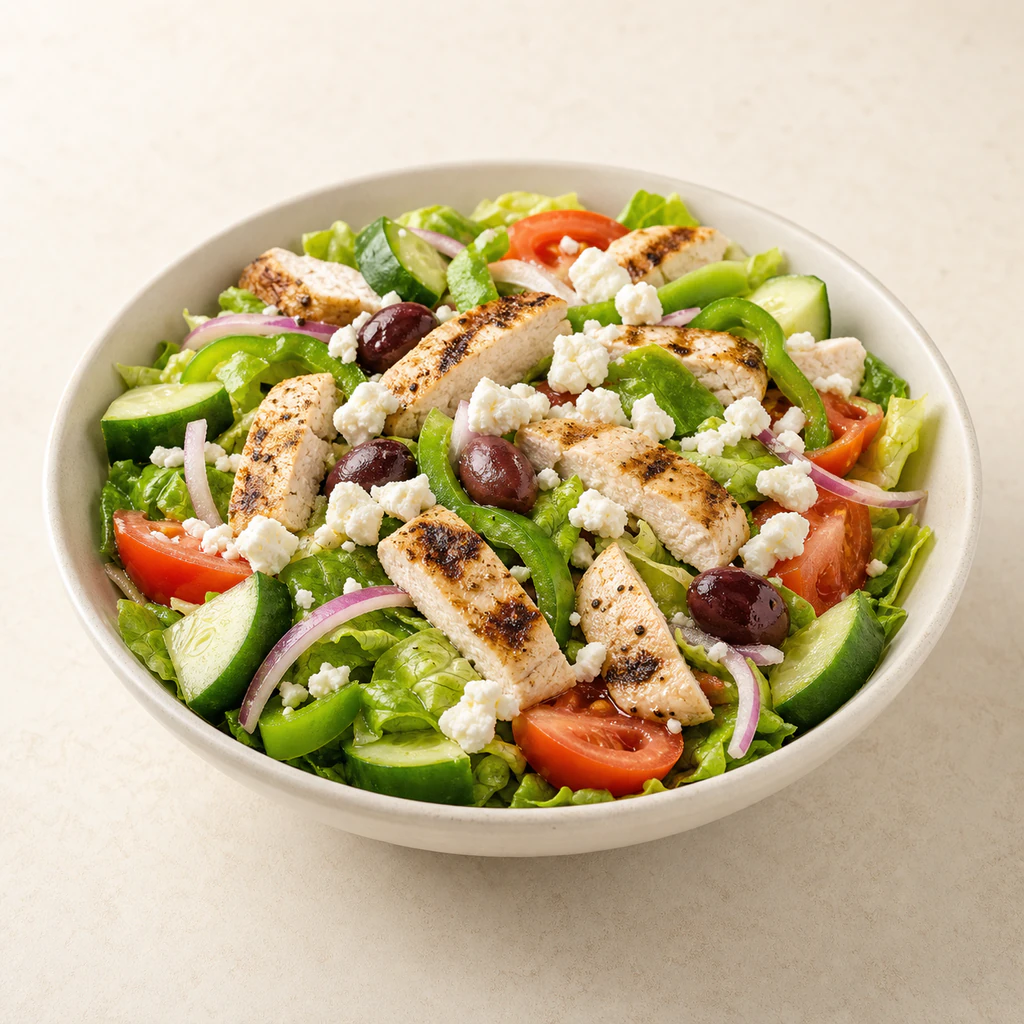 Chicken Greek Salad