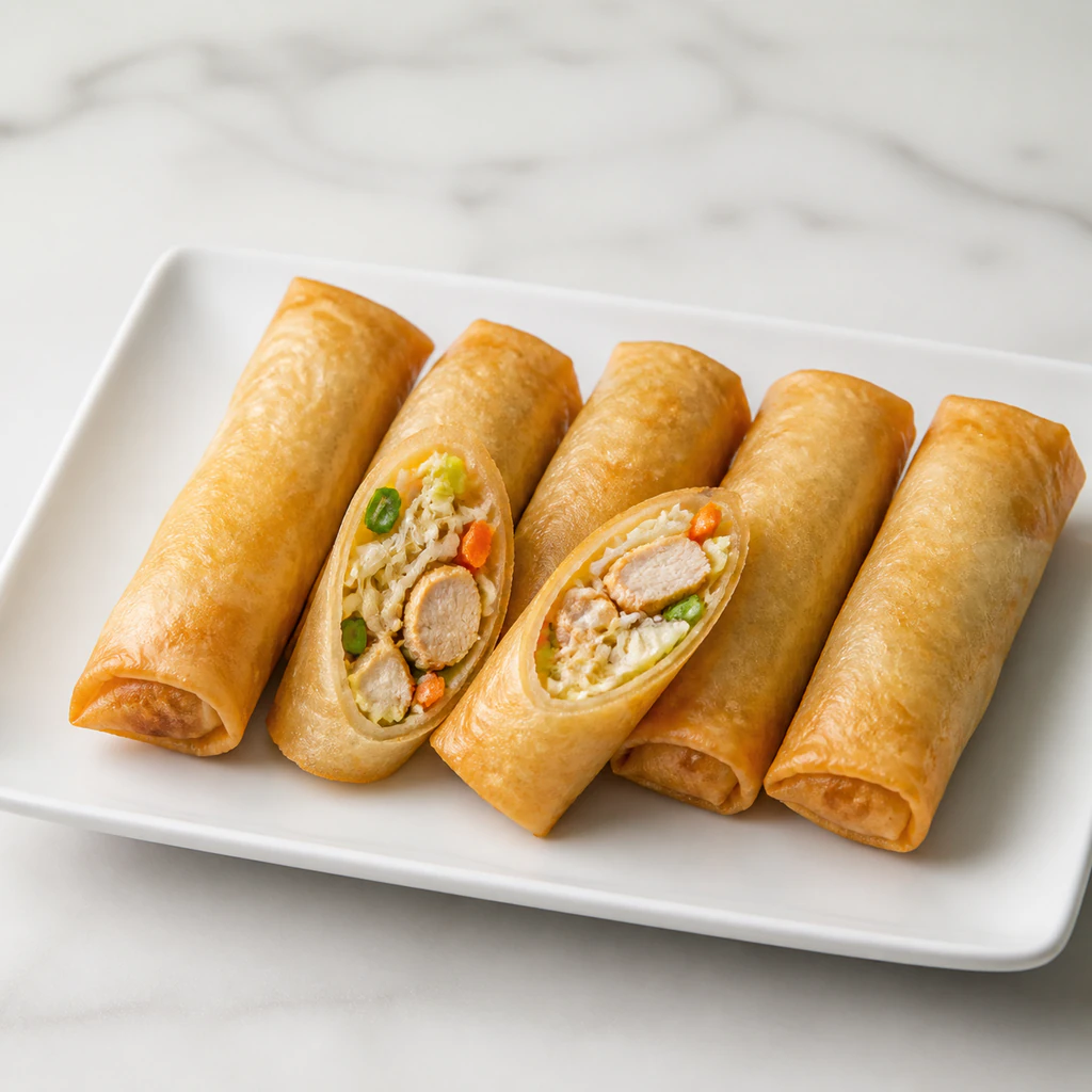 Thai Chicken Spring Rolls