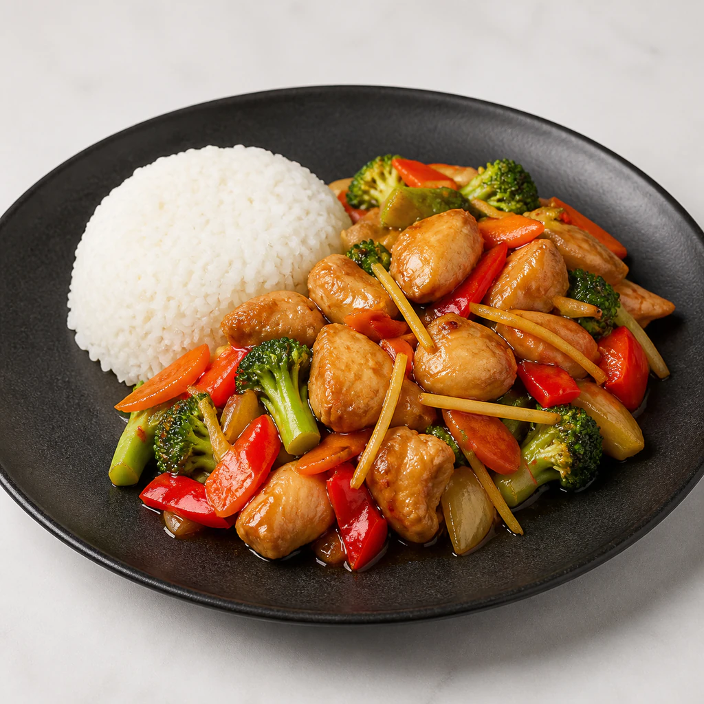 Thai Chicken Ginger Stir Fry🌶