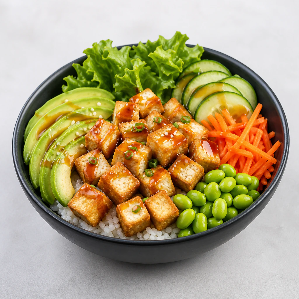 Tofu Poke Bowl