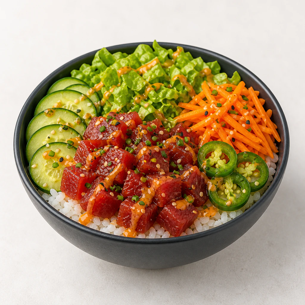 Spicy Tuna Poke 🌶