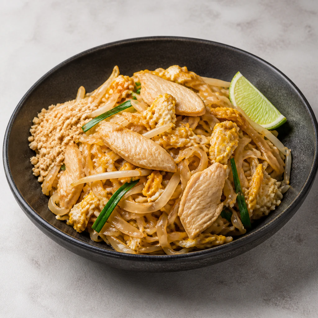 PAD THAI CHICKEN W/ EGG